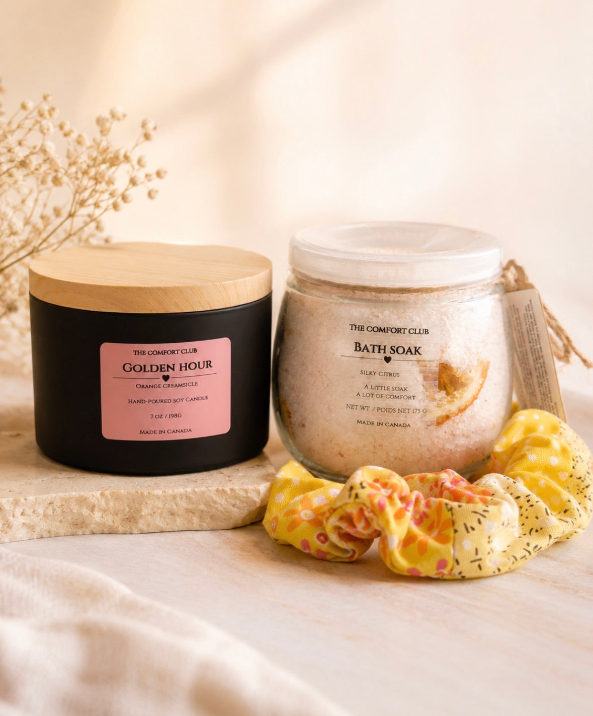 The Comfort Club Bundle (8oz candle)
