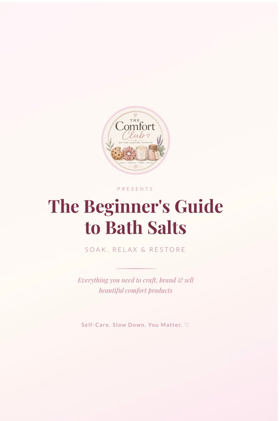 The Beginner's Guide to Bath Salts (Digital Download)